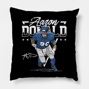 Aaron Donald Los Angeles R Triangle Name Pillow