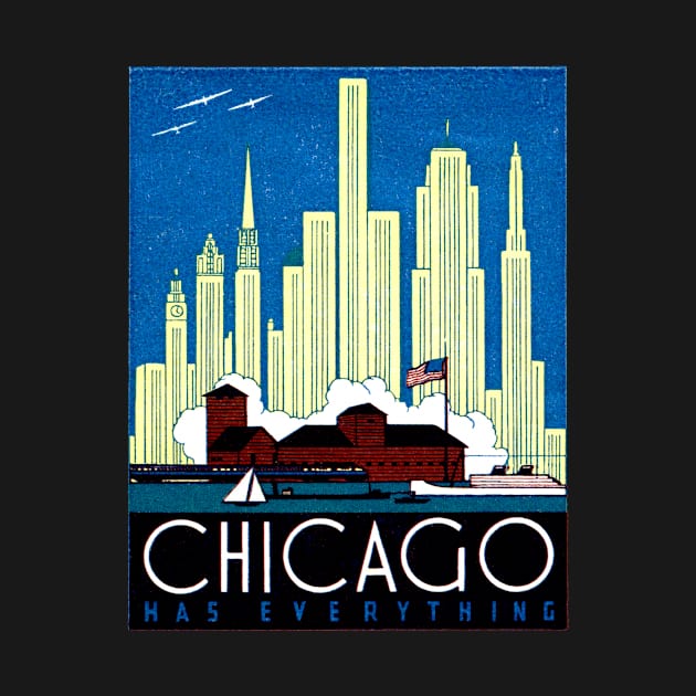 1930 Chicago Has Everything by historicimage