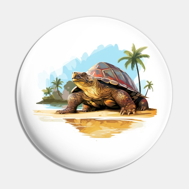 Alligator Snapping Turtle Pin by zooleisurelife