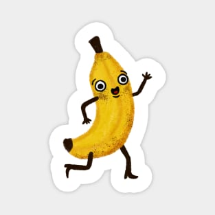 Happy Banana Magnet