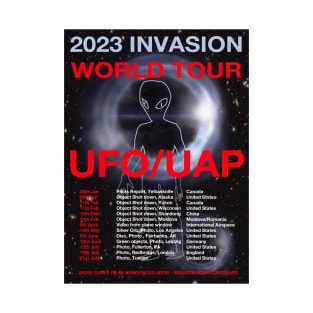 UFO 2023 Invasion Tour T-Shirt