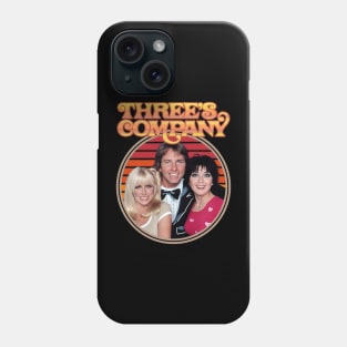 Threes company Phone Case