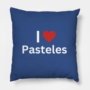 I Love Pasteles Pillow