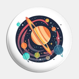 outer space planet Pin