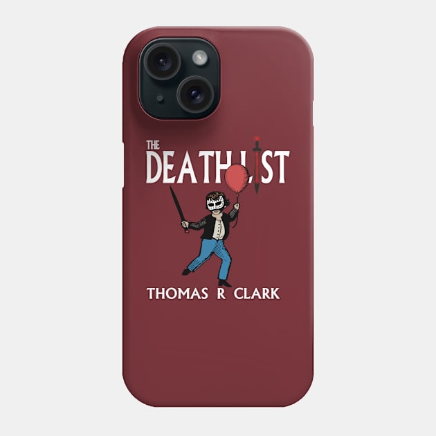 Balloon Boy Woodcut Phone Case by Thomas R Clark