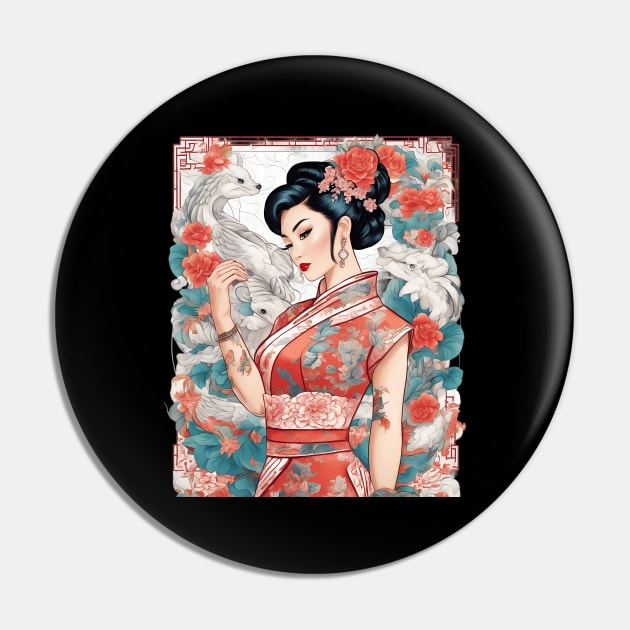 China Doll Pin by animegirlnft