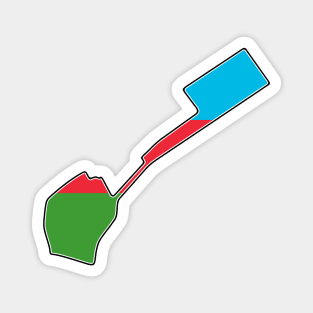 Baku City Circuit [flag] Magnet