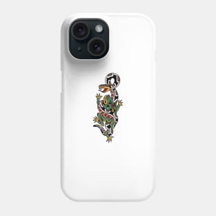 Snake and frog Phone Case