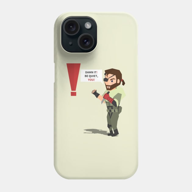 Metal Gear Solid - Venom Snake Phone Case by edycibrian