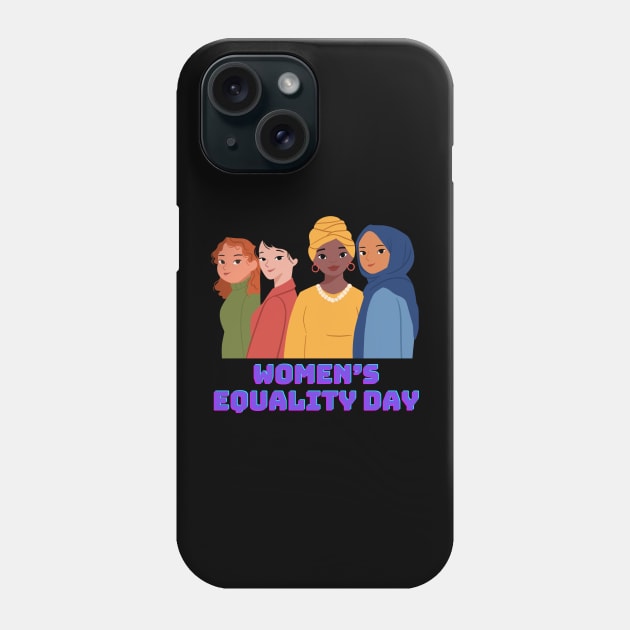 Women’s Equality Day Phone Case by Introvert Home 