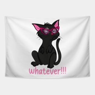 Whatever attitude Cat Tapestry