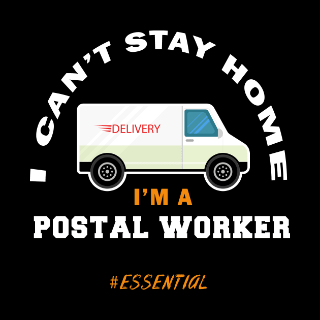 Postal Worker 2020 Quarantined by Flipodesigner