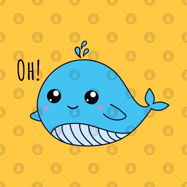 Oh Whale | Cute | Kawaii by joycolor