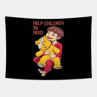 Help Children in Need Tapestry