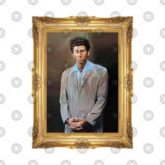 Kramer Painting Seinfeld TShirt TeePublic