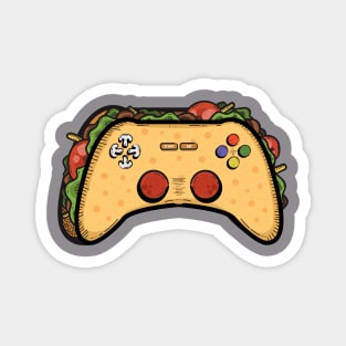 Gaming and Taco Gifts for Gamer Boy Magnet