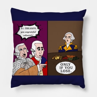 Only If You Lose (Small Print) Pillow