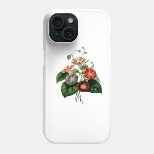 Beautiful Bindweed Botanical Vector Art Phone Case