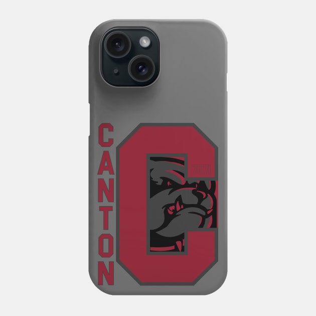 Modernized Canton Bulldogs Phone Case by 7071