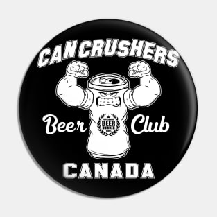 Can Crusher Beer Club (CANADA) Pin