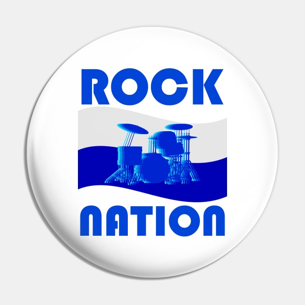 ROCK NATION Pin by Tees4Chill