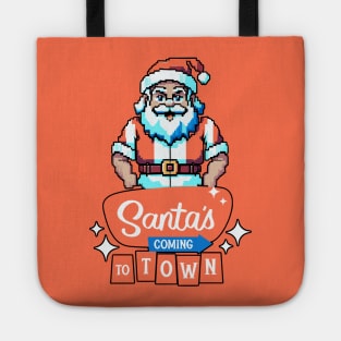 Santa's Coming to Town! Tote