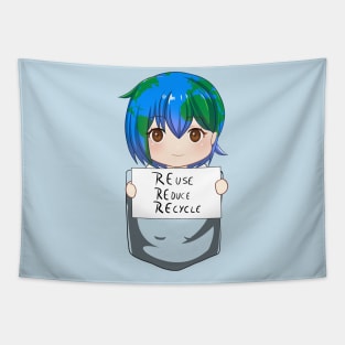 Earth-chan Tapestry