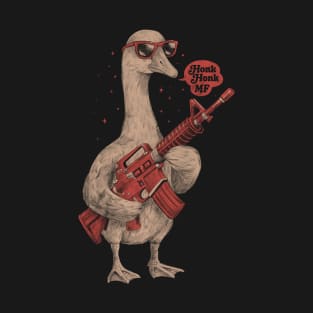 Honk Honk MF Funny Goose T-Shirt