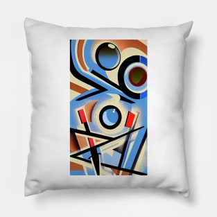 Lines and Circles Pillow