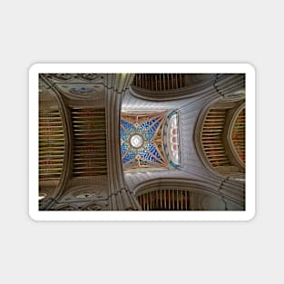 Spain. Madrid. Almudena Cathedral. Vaults. Magnet