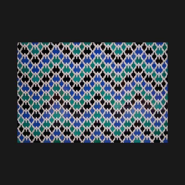 Seville Islamic tile pattern 3 by LieveOudejans