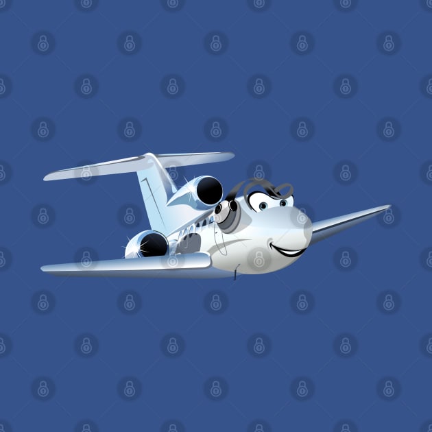 Cartoon plane by Mechanik