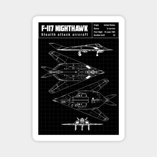 F-117 NIGHTHAWK Magnet