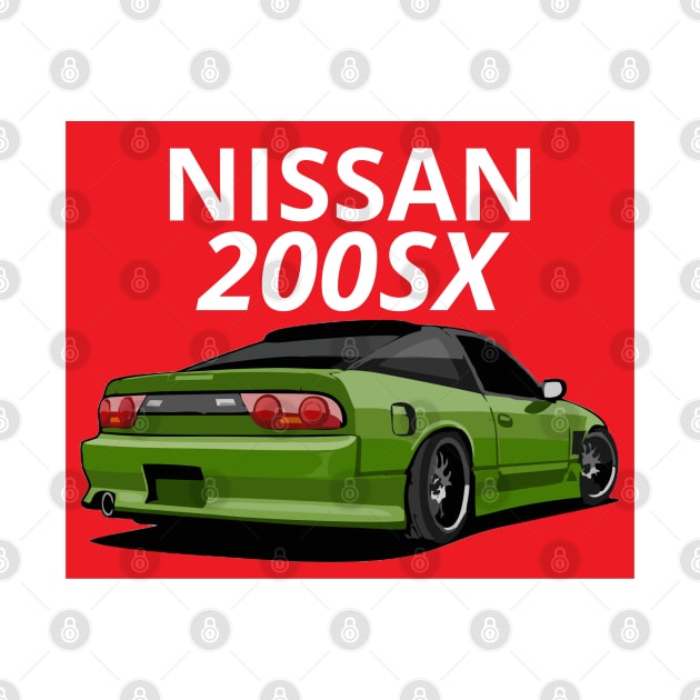 nissan 200sx by artoriaa