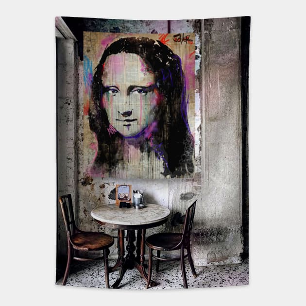 Mona Room Tapestry by Loui Jover 