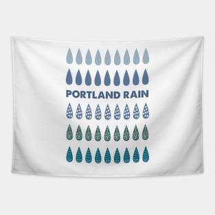 Portland Rain Tapestry