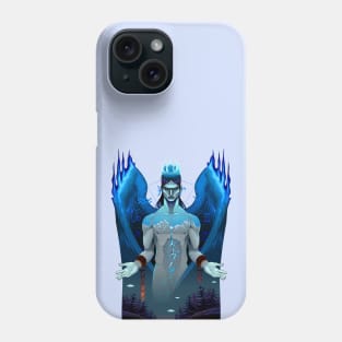 Dark chain angel Phone Case