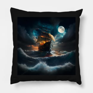 Ocean Storm Sail Pillow