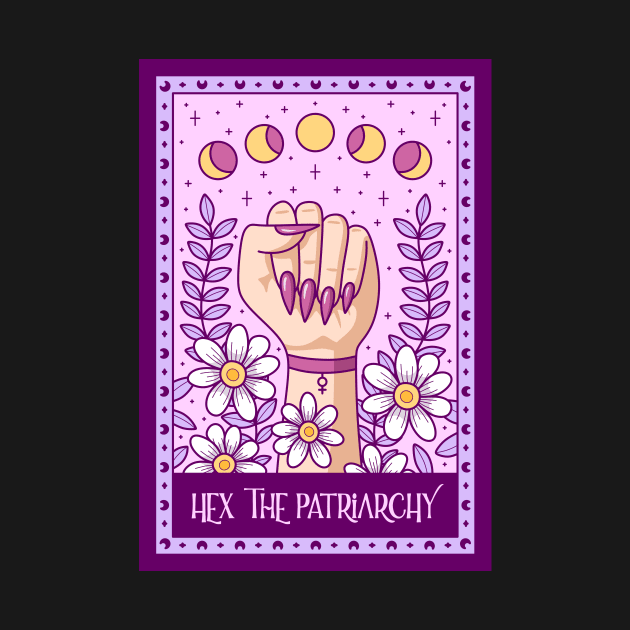 Hex The Patriarchy - Tarot Card by sombrasblancas