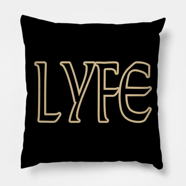 NOLA LYFE!!! Pillow by OffesniveLine