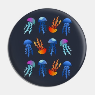 jellyfish Pin