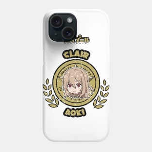 GLEIPNIR: CLAIR AOKI CHIBI (WHITE) GRUNGE STYLE Phone Case