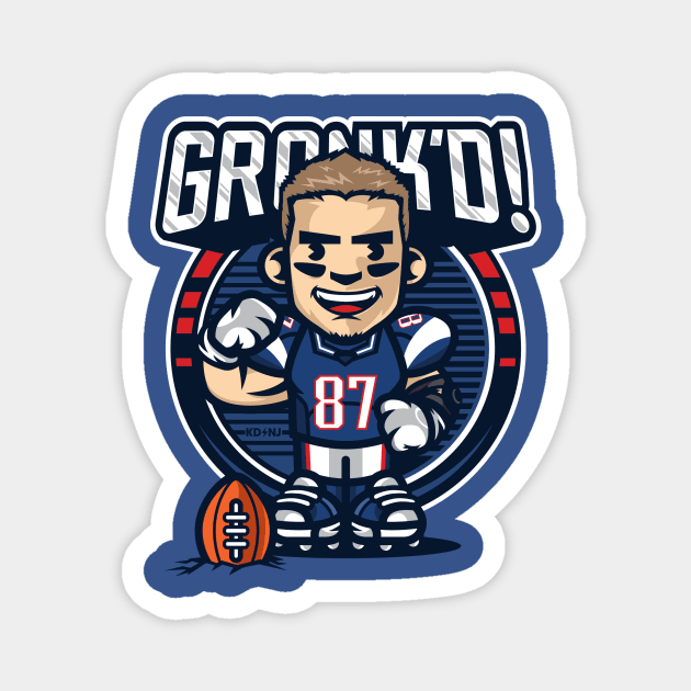 GRONK'D Magnet by KDNJ