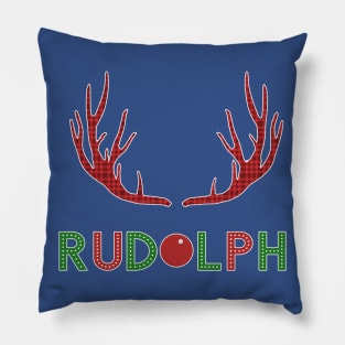 Christmas Rudolph Pillow