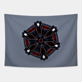 Metallic Colored Symbol Tapestry