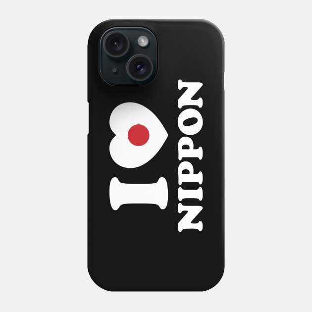 I HEART [LOVE] NIPPON Phone Case by tinybiscuits