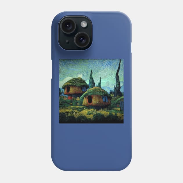 Starry Night in Kashyyyk Phone Case by Grassroots Green