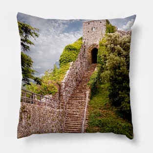 Carisbrooke Castle Keep Pillow