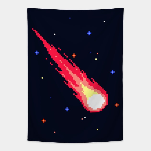 meteor #7 Tapestry by ermagix