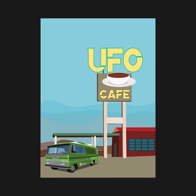 UFO cafe by mypointink